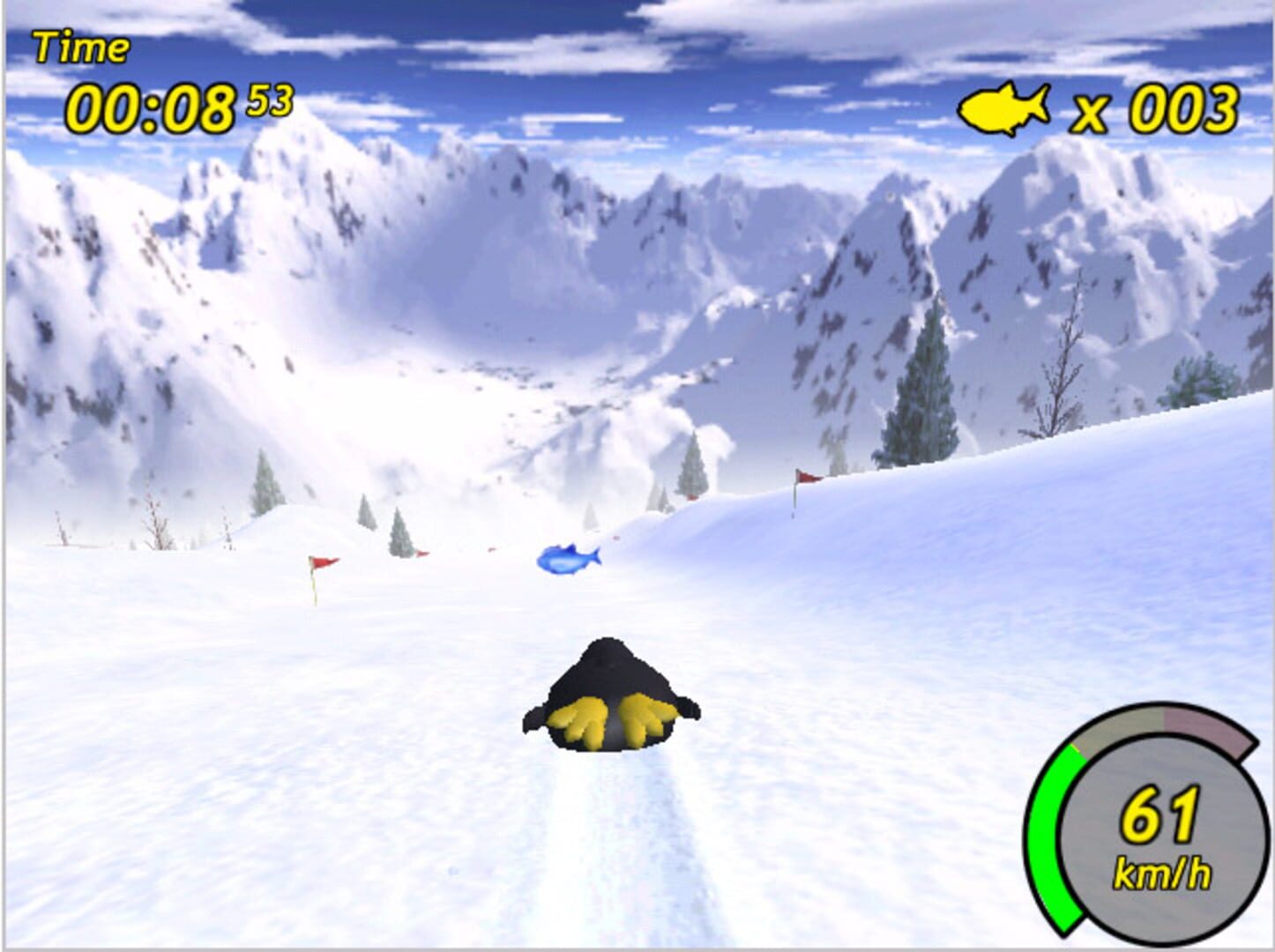 Foto do jogo Tux Racer