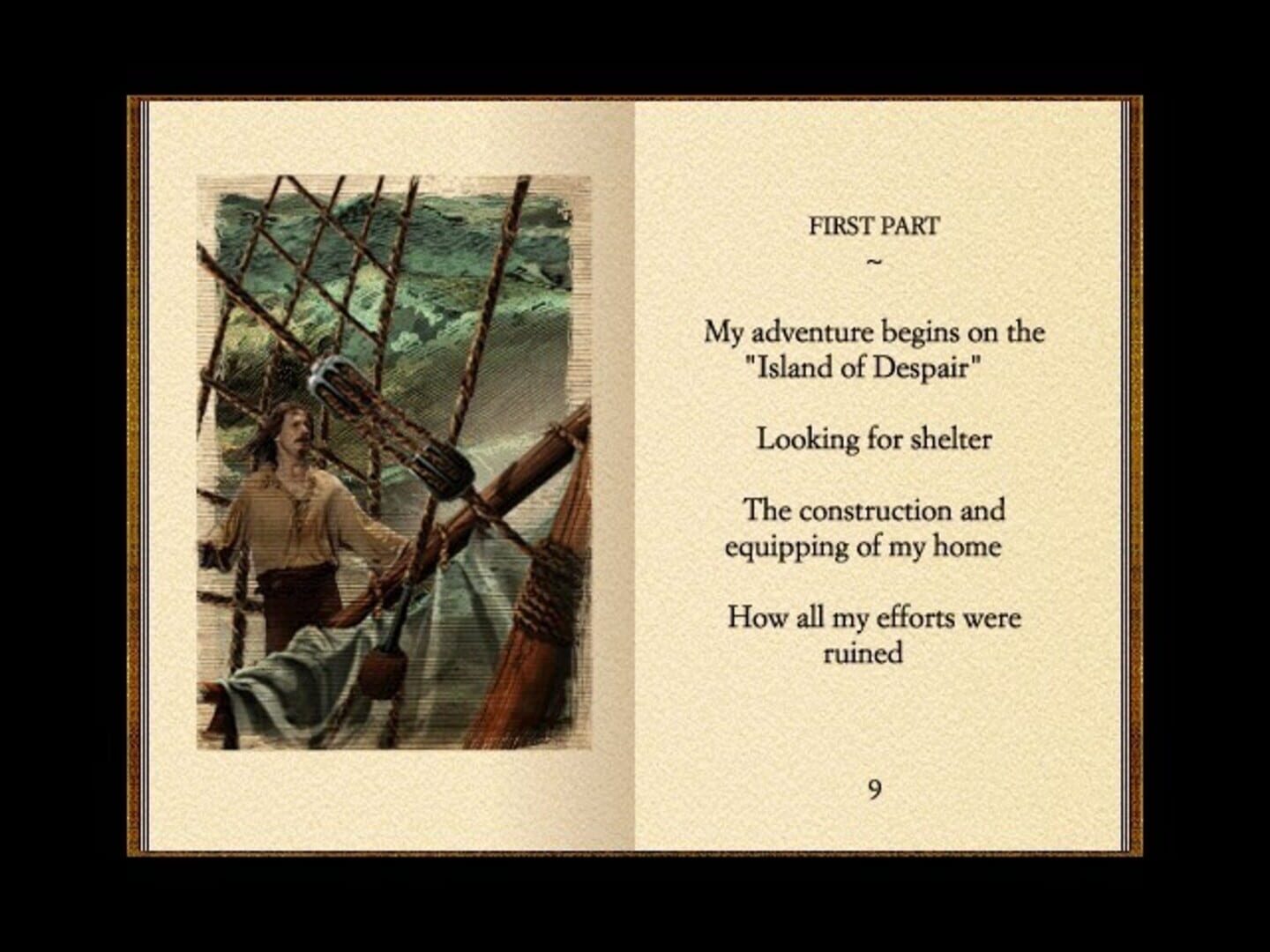 Foto do jogo Robinson Crusoe