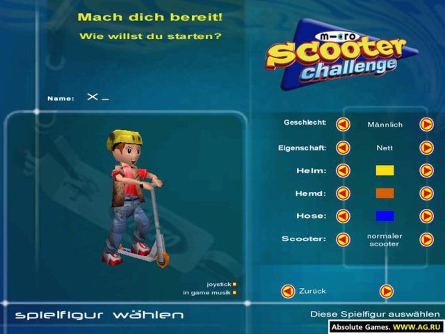 Foto do jogo Micro Scooter Challenge