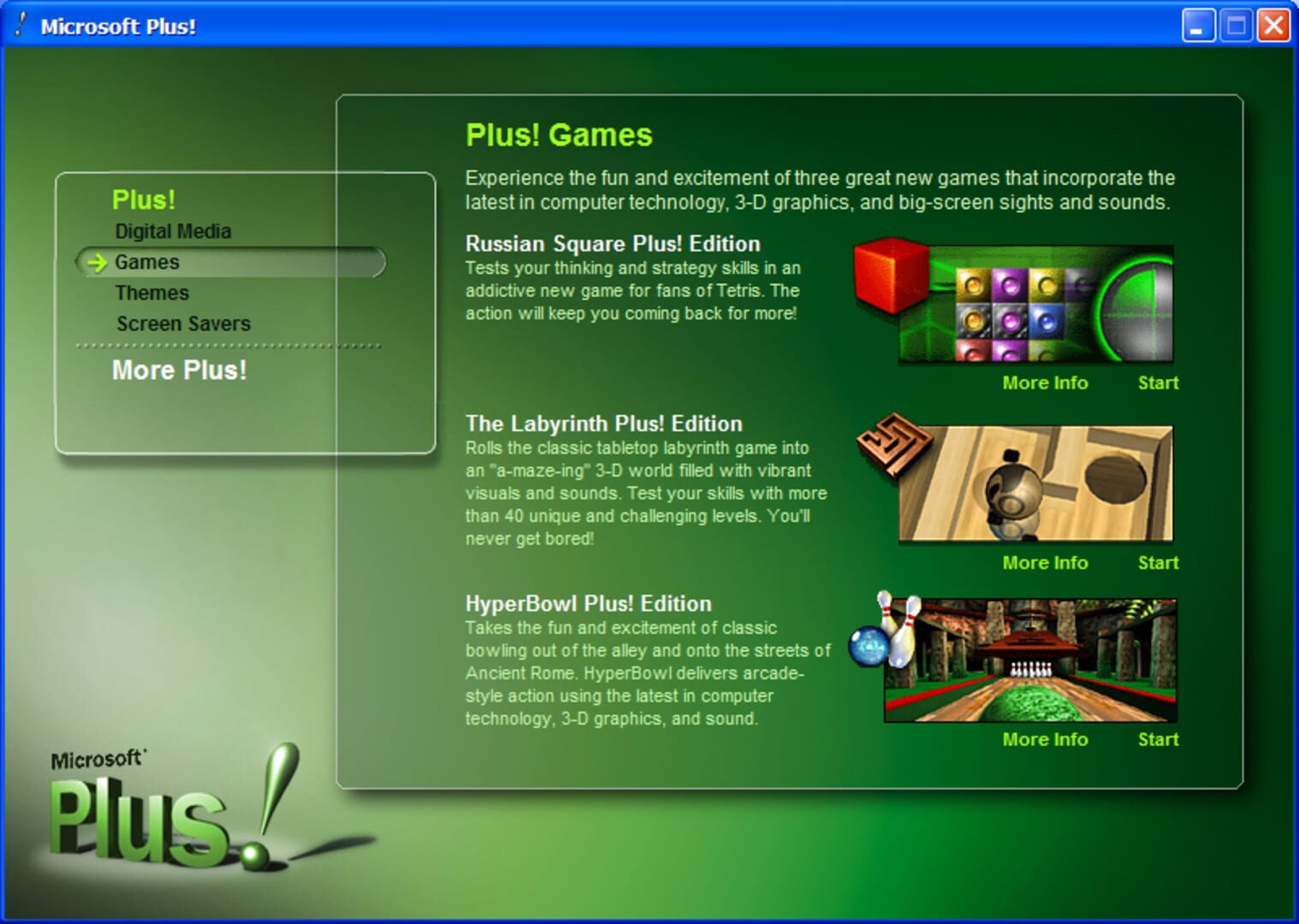 Foto do jogo Microsoft Plus! for Windows XP