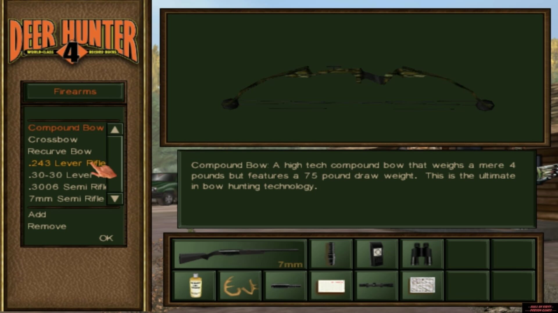 Foto do jogo Deer Hunter 4: World-Class Record Bucks