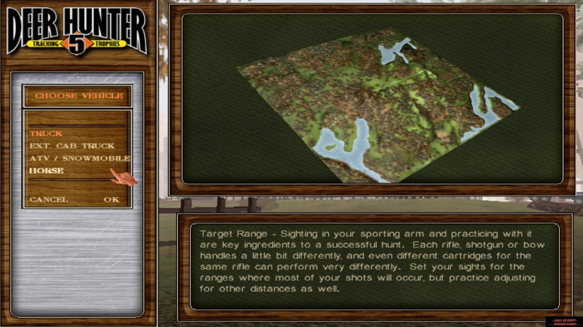 Foto do jogo Deer Hunter 5: Tracking Trophies