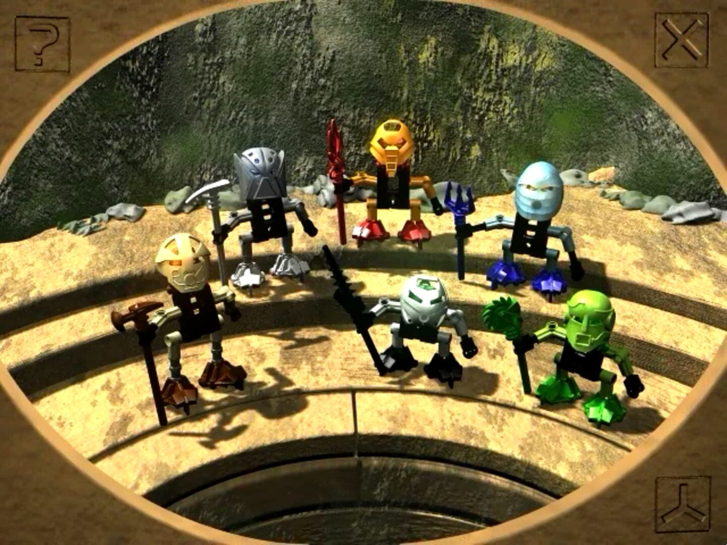 Foto do jogo LEGO Technic Bionicle Nestlé
