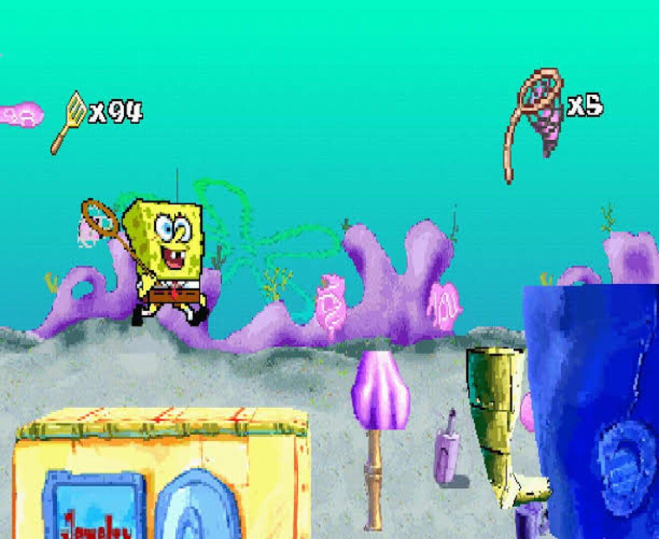 Foto do jogo SpongeBob SquarePants: SuperSponge