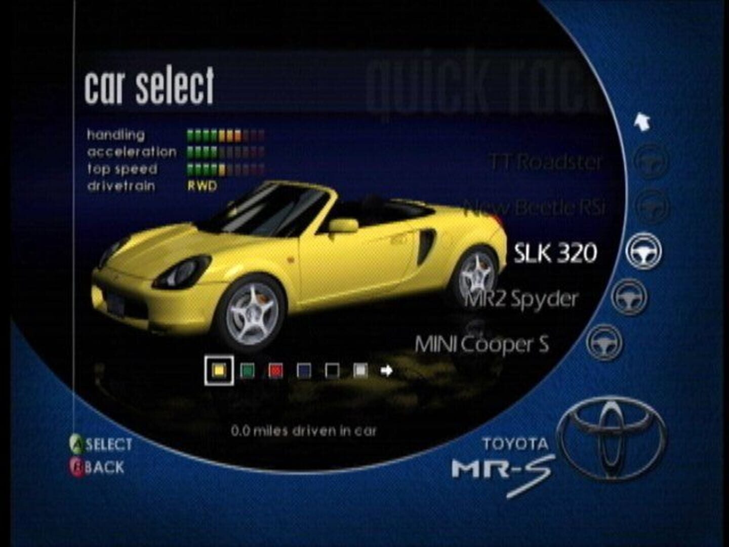 Foto do jogo Project Gotham Racing