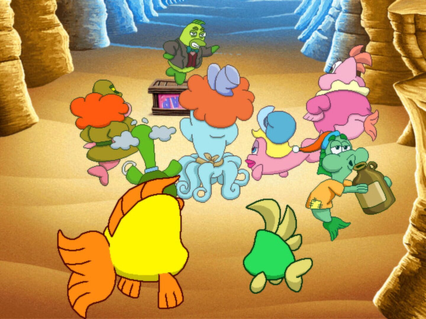 Foto do jogo Freddi Fish 5: The Case of the Creature of Coral Cove