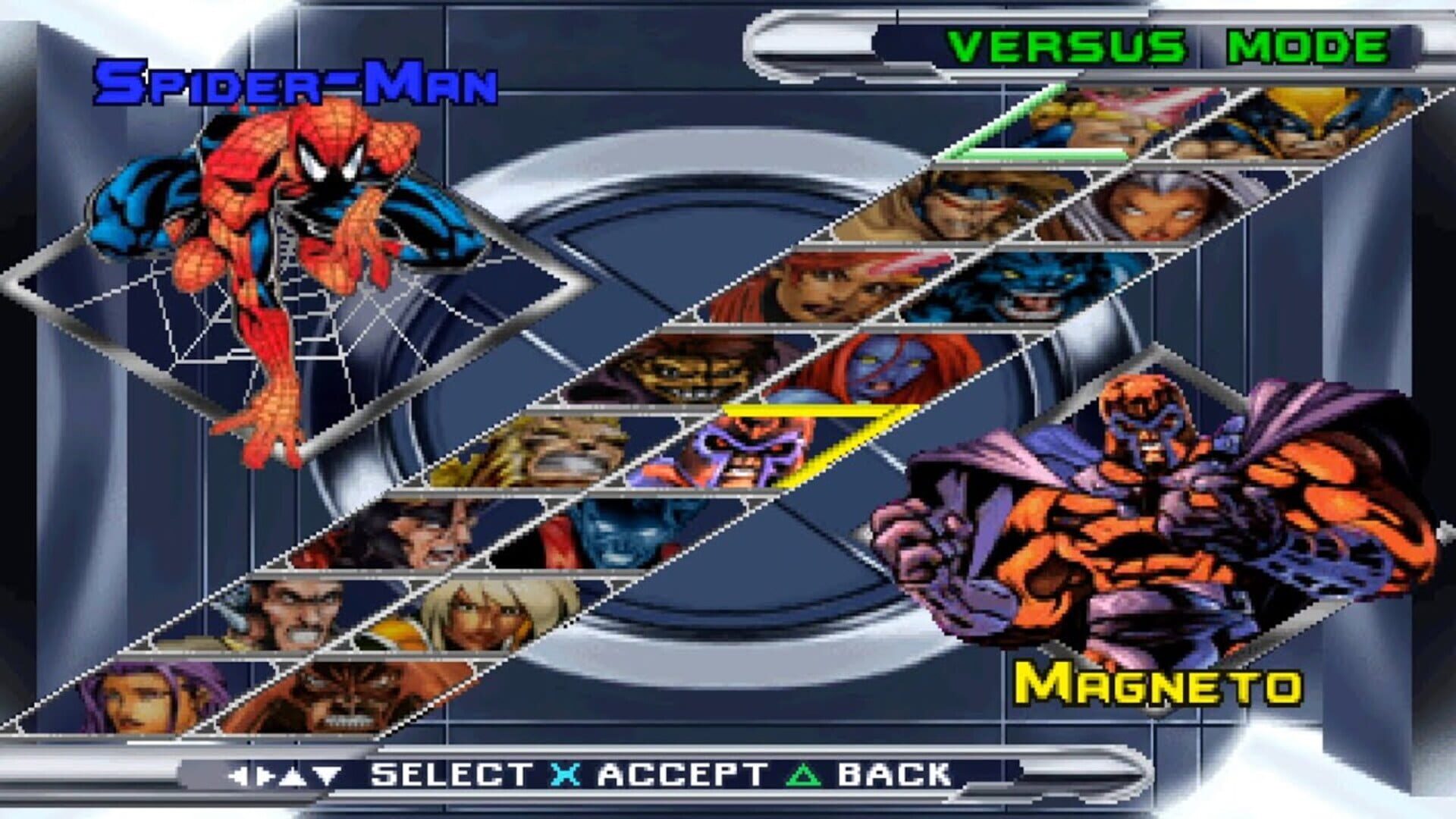 Foto do jogo X-Men: Mutant Academy 2