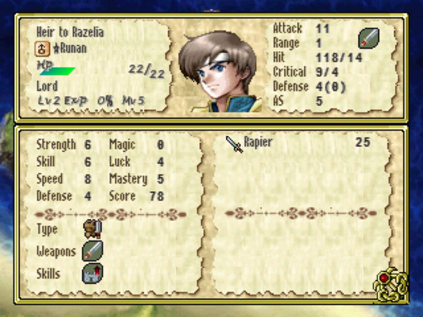 Foto do jogo Tear Ring Saga