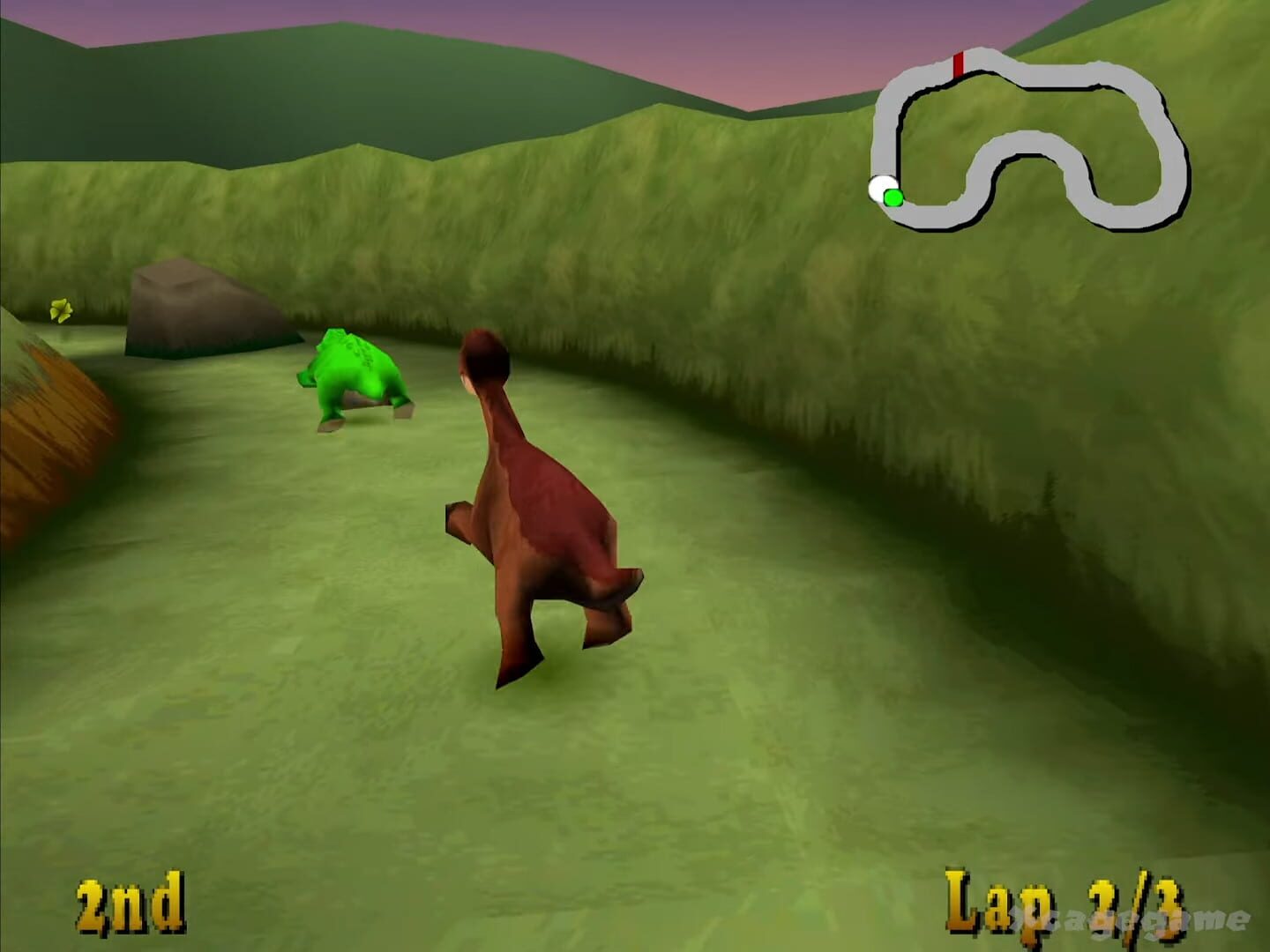 Foto do jogo The Land Before Time: Great Valley Racing Adventure