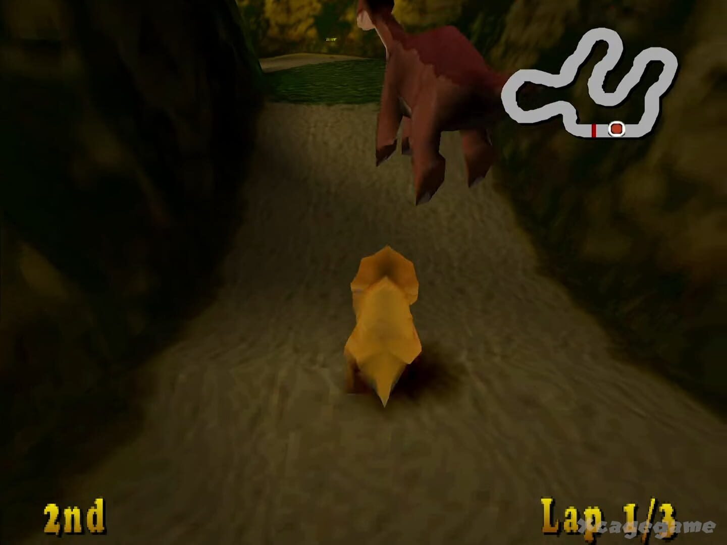 Foto do jogo The Land Before Time: Great Valley Racing Adventure