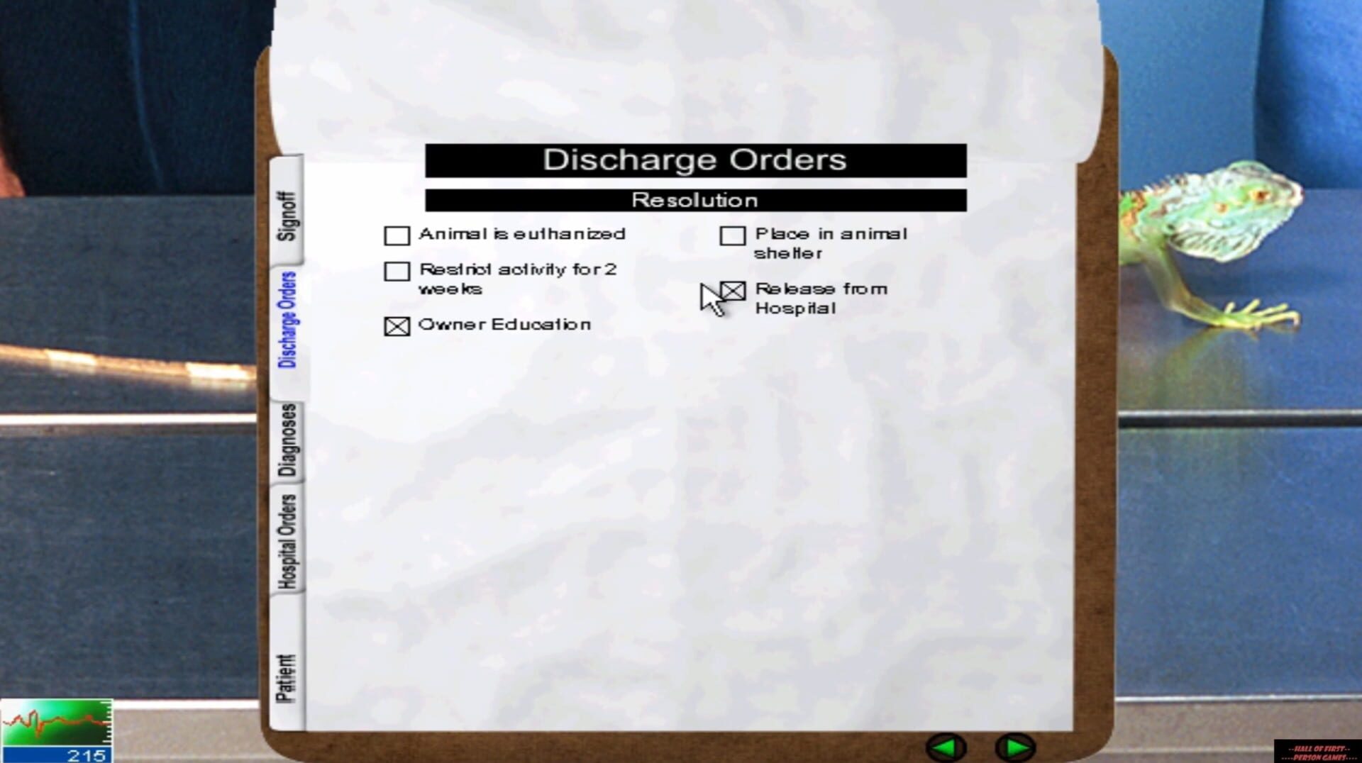 Foto do jogo Vet Emergency