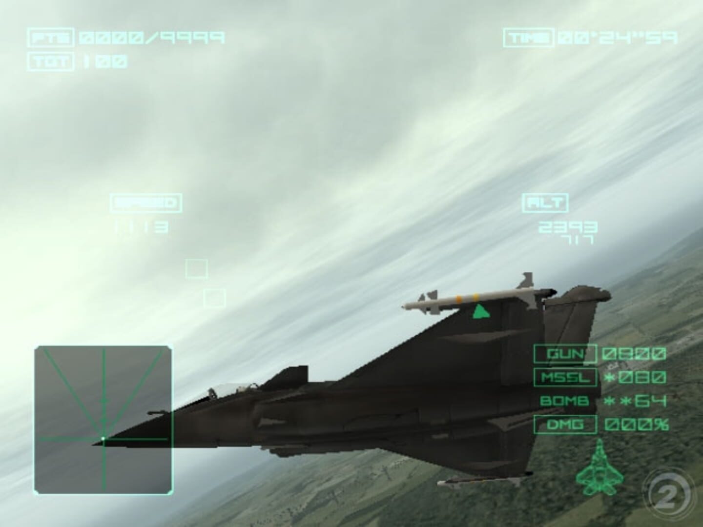 Foto do jogo Ace Combat 04: Shattered Skies