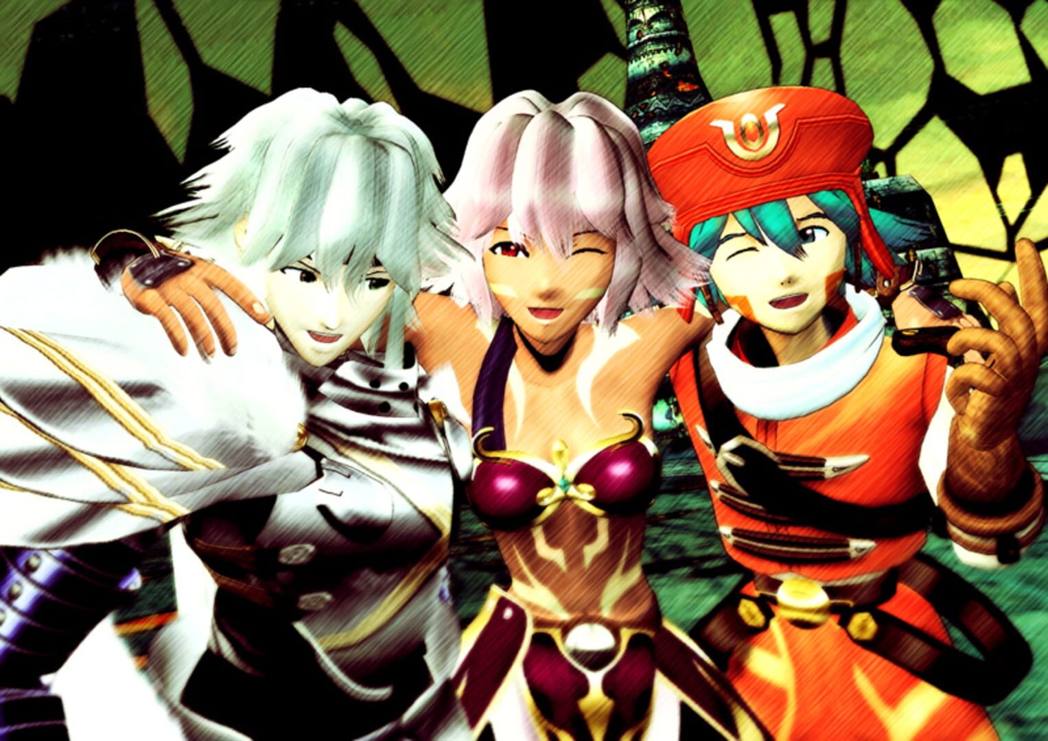 Foto do jogo .Hack//Outbreak