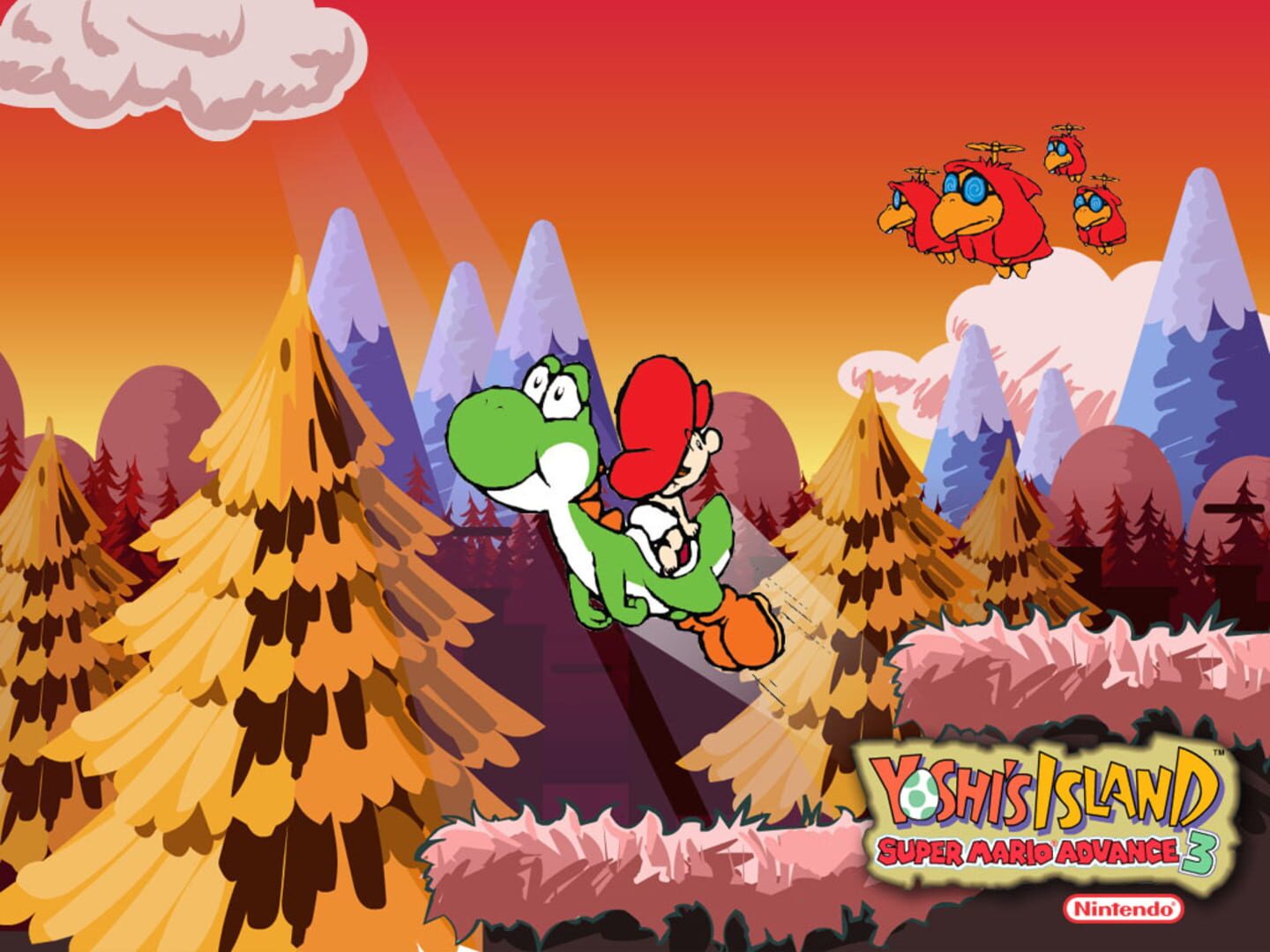 Foto do jogo Yoshi's Island: Super Mario Advance 3