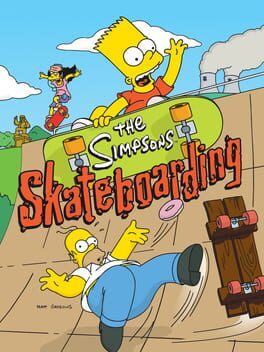 Foto do jogo The Simpsons Skateboarding