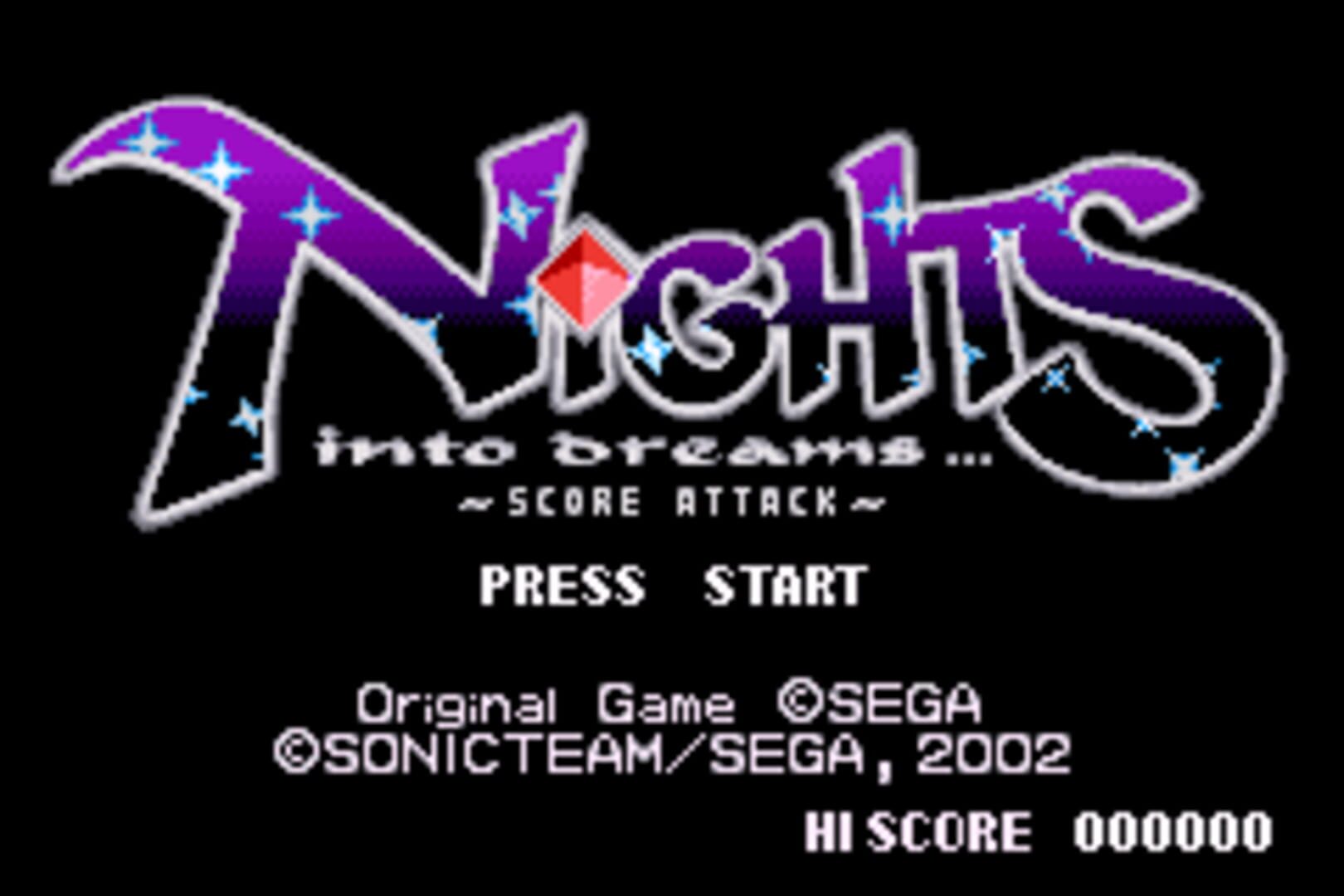 Foto do jogo Nights Into Dreams: Score Attack