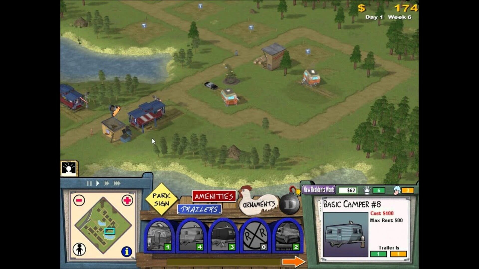 Foto do jogo Trailer Park Tycoon