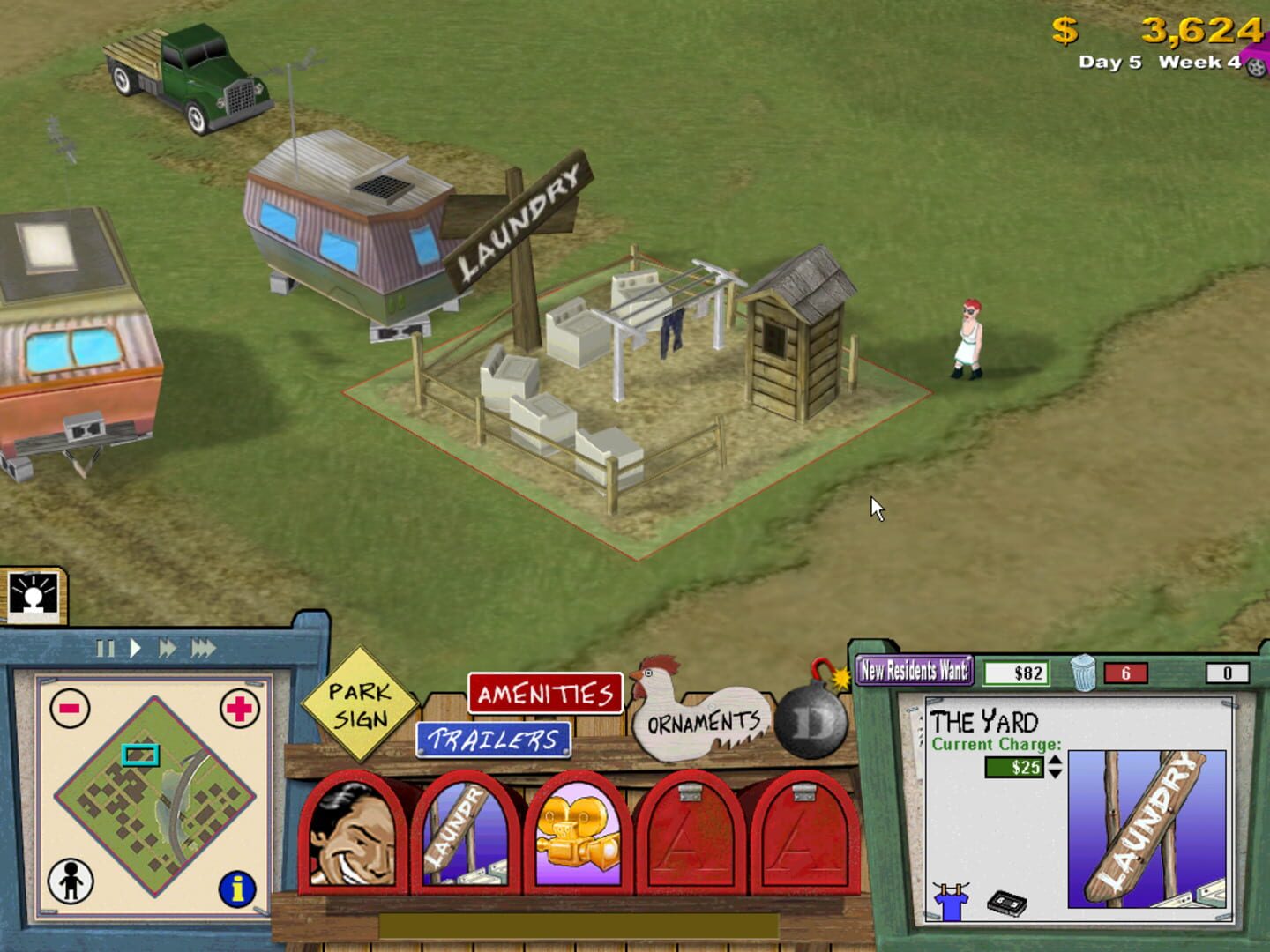 Foto do jogo Trailer Park Tycoon