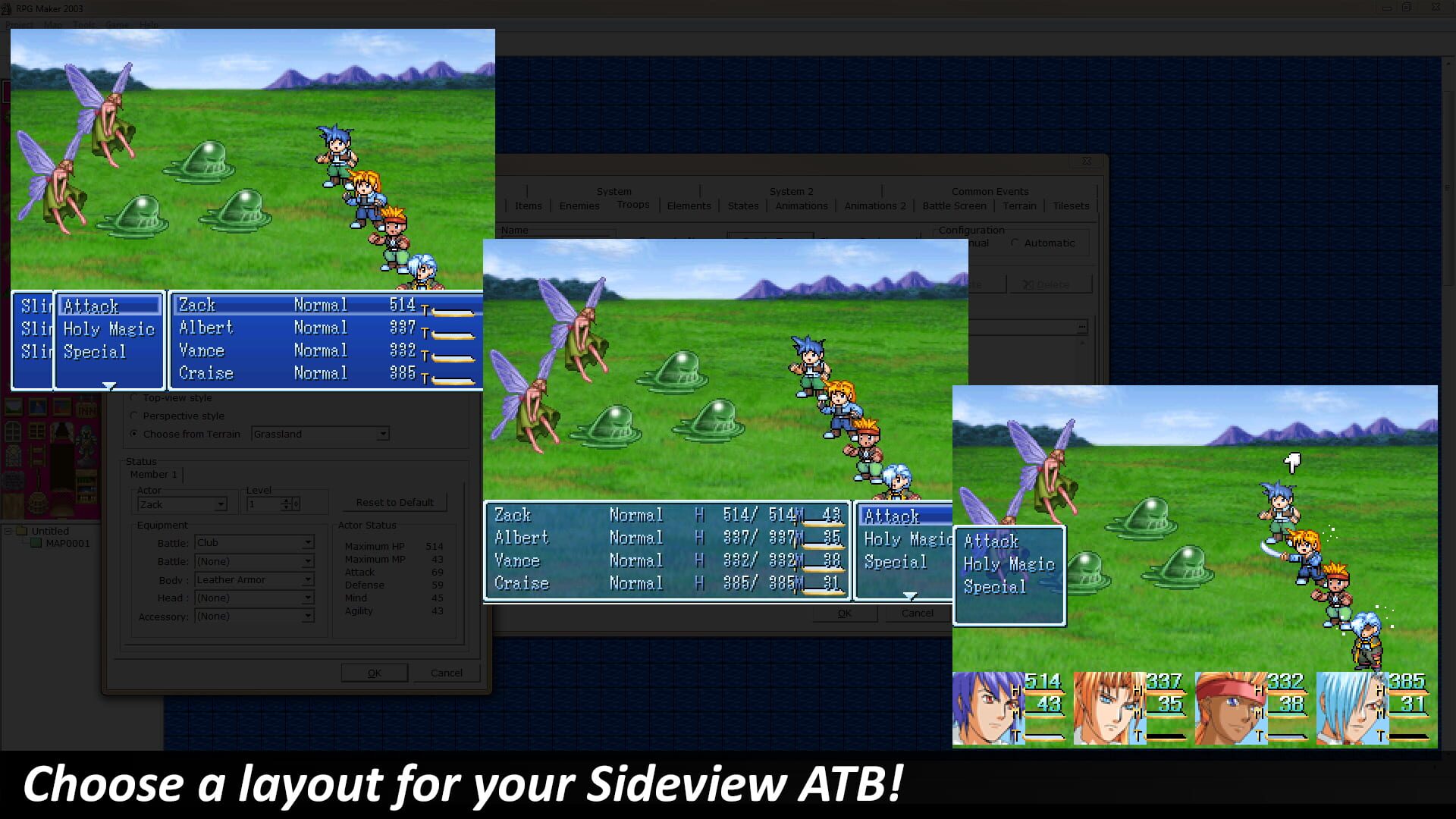Foto do jogo RPG Maker 2003