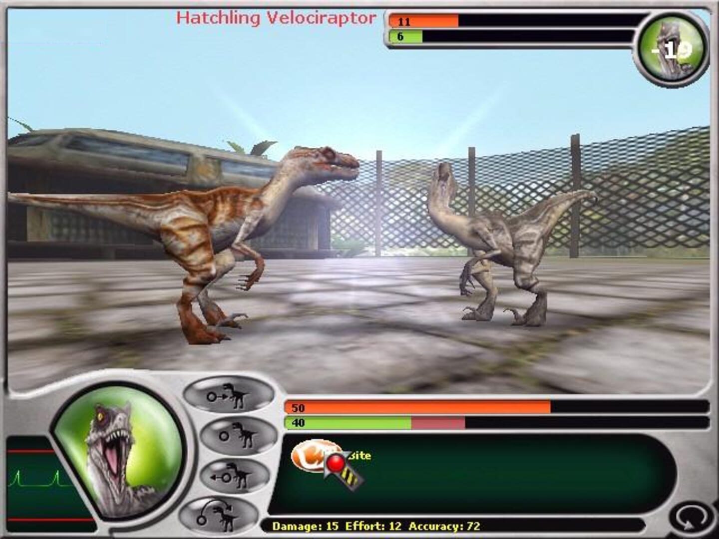 Foto do jogo Jurassic Park: Dinosaur Battles