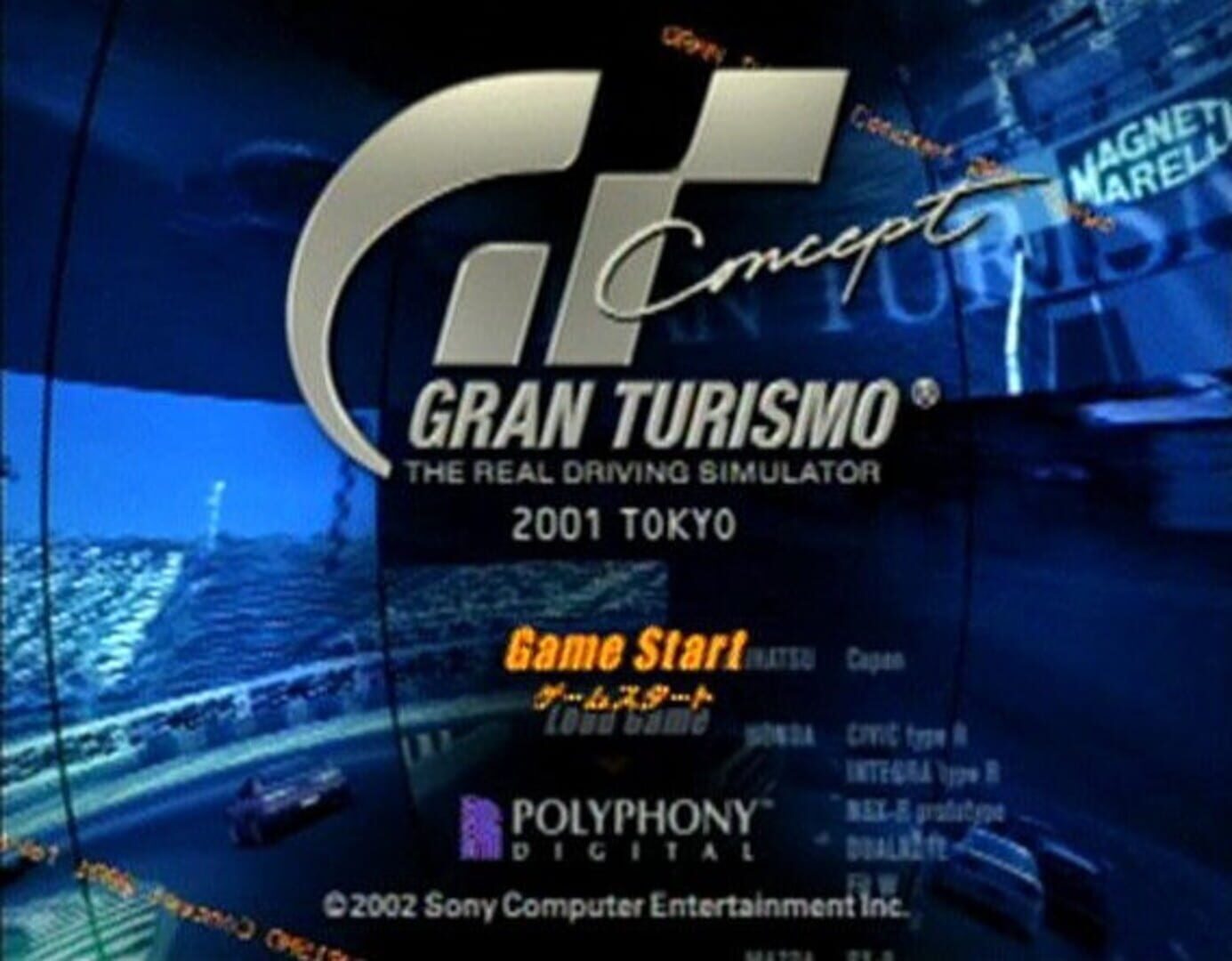 Foto do jogo Gran Turismo Concept: 2001 Tokyo