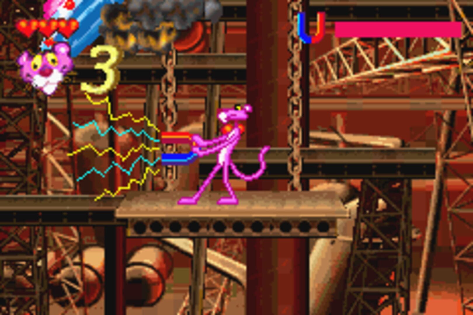 Foto do jogo Pink Panther: Pinkadelic Pursuit