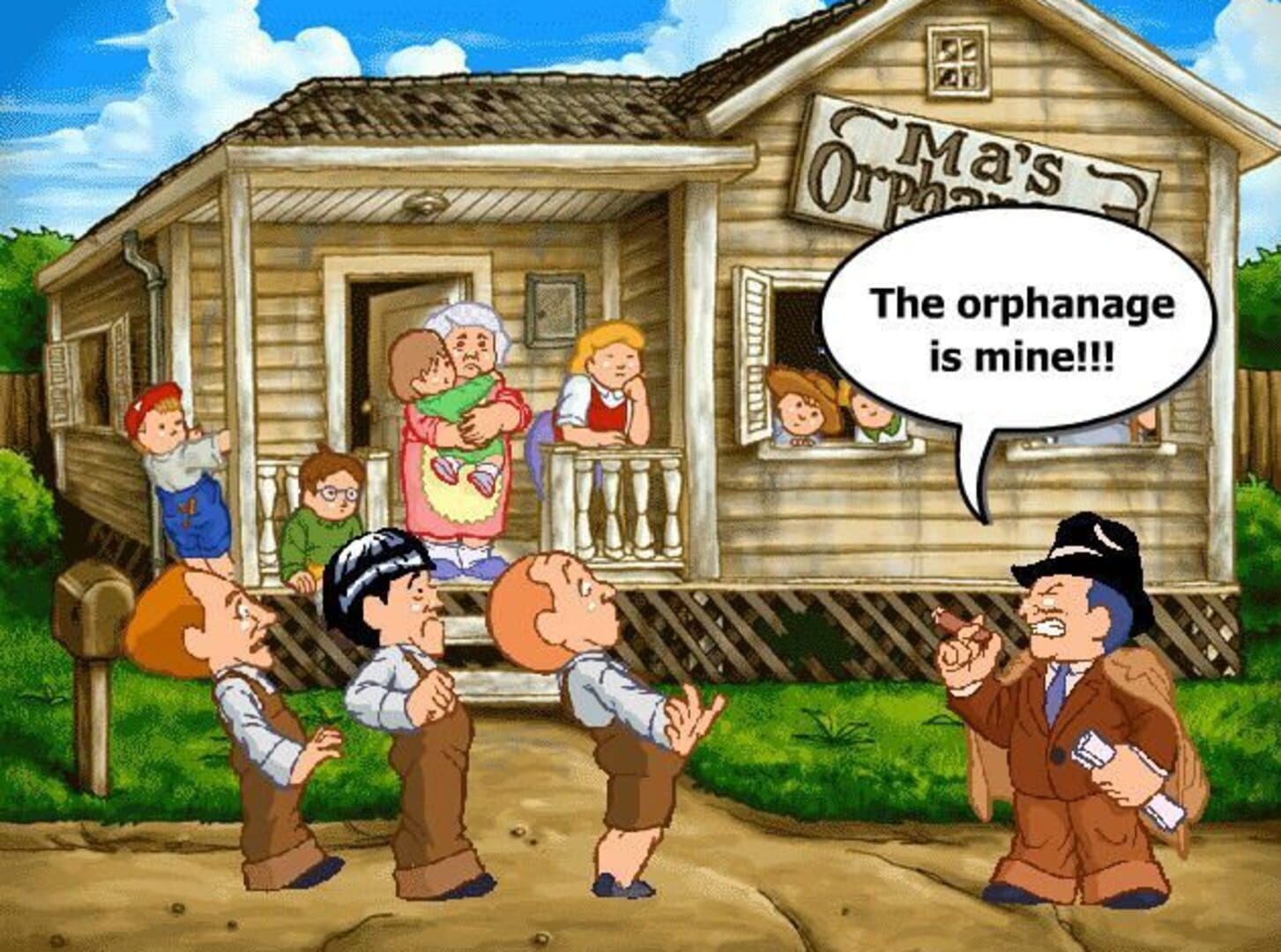 Foto do jogo The Three Stooges: Digitally Remastered Edition