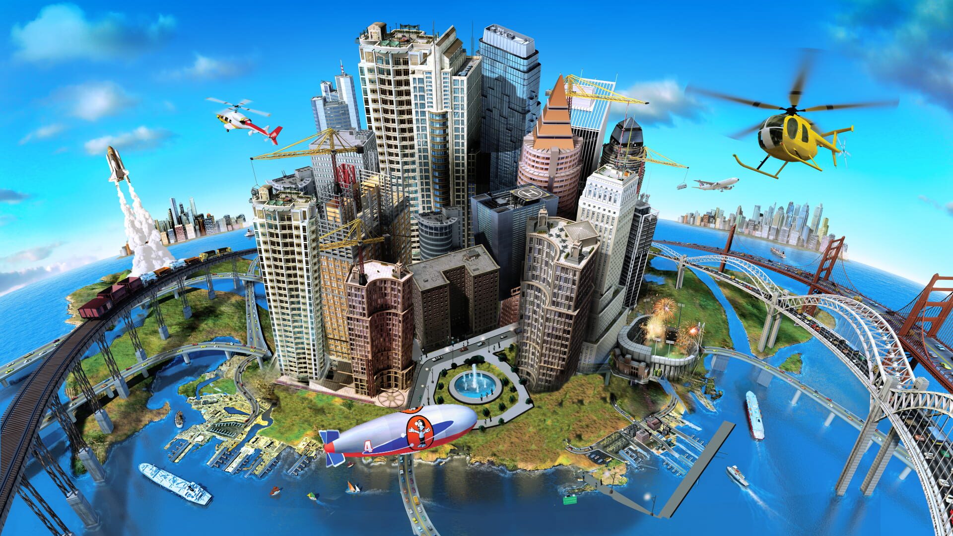 Foto do jogo SimCity 4
