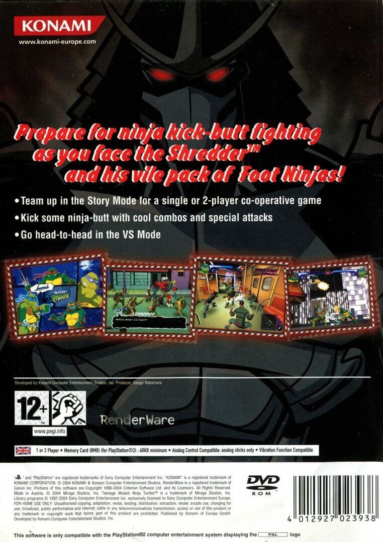 Foto do jogo Teenage Mutant Ninja Turtles
