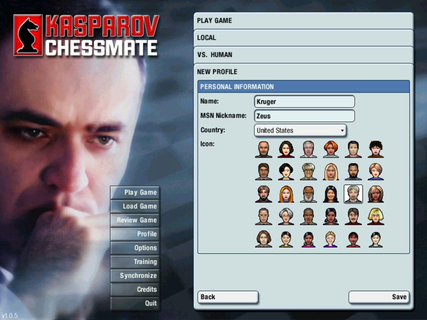 Foto do jogo Kasparov Chessmate
