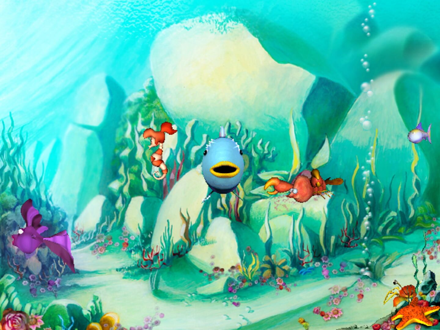 Foto do jogo Rainbow Fish and the Amazing Lagoon