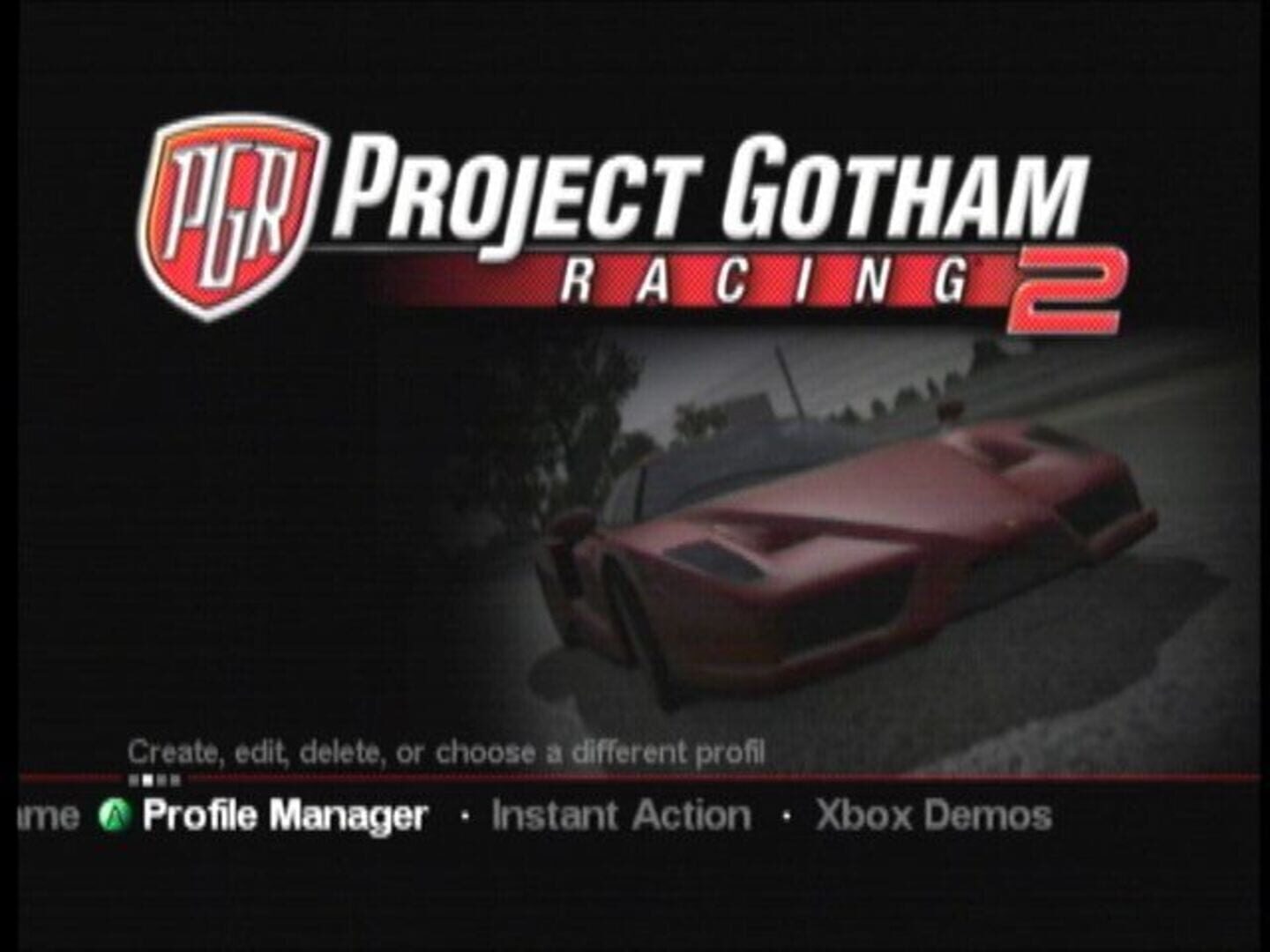 Foto do jogo Project Gotham Racing 2