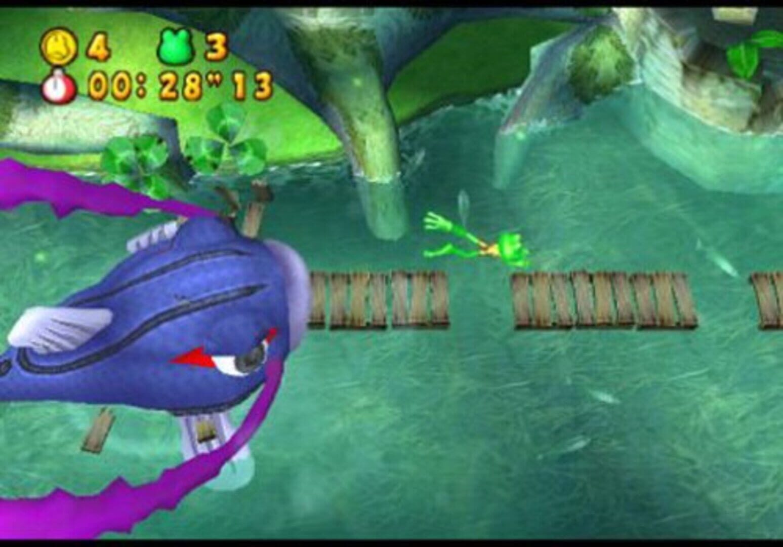 Foto do jogo Frogger's Adventures: The Rescue