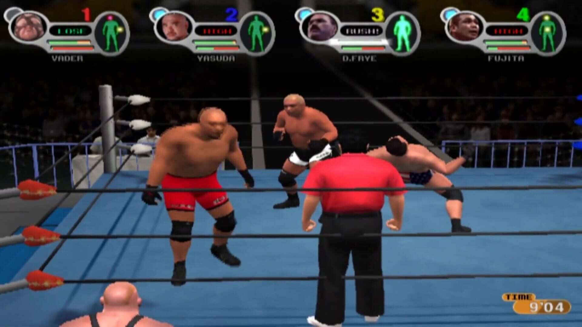 Foto do jogo All Star Pro Wrestling III