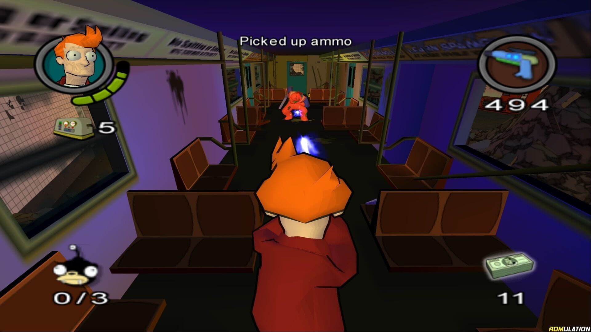 Foto do jogo Futurama