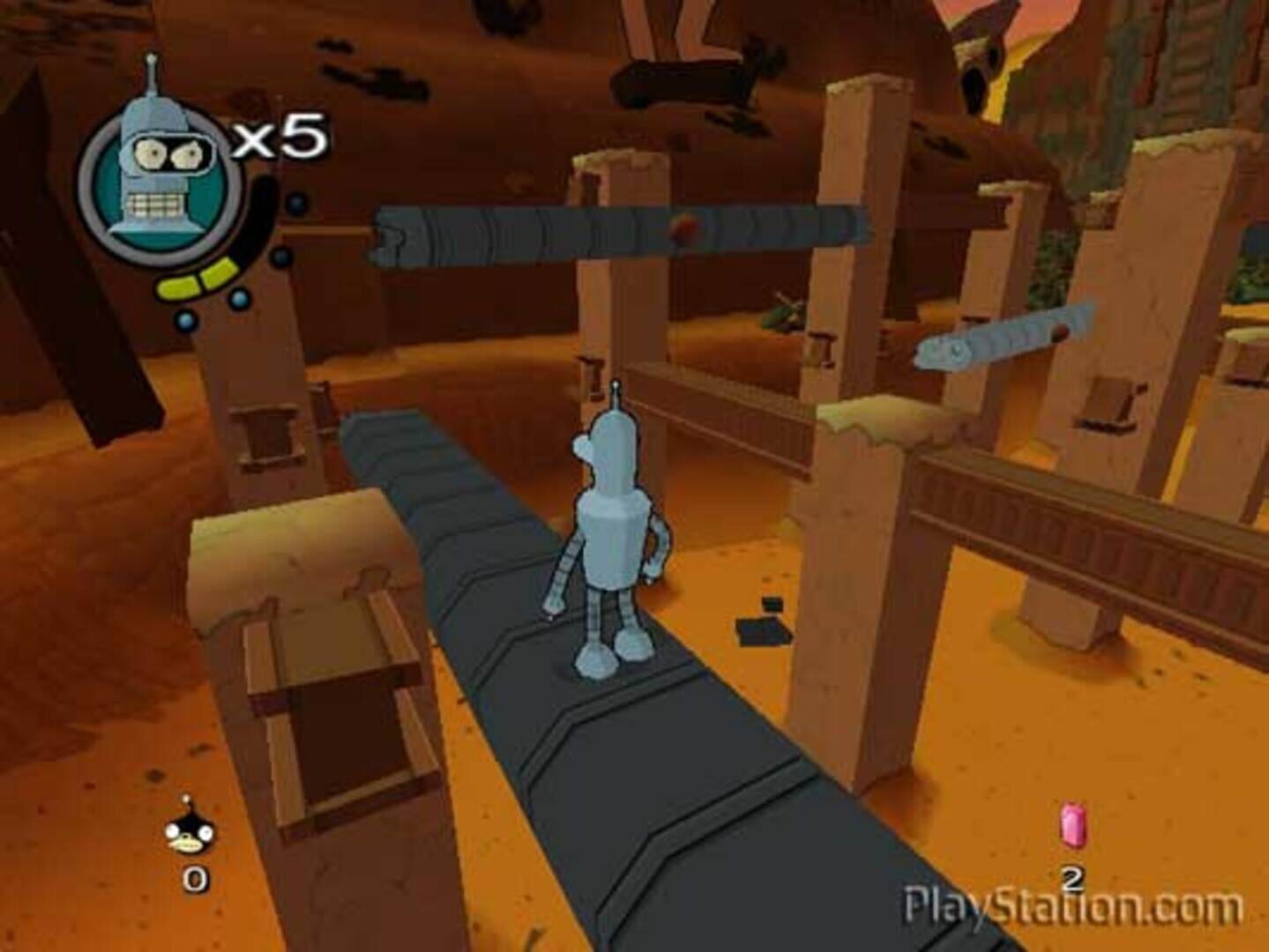 Foto do jogo Futurama