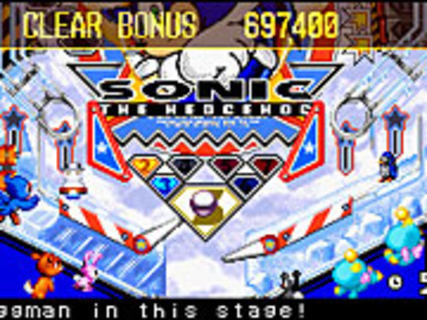 Foto do jogo Sonic Pinball Party