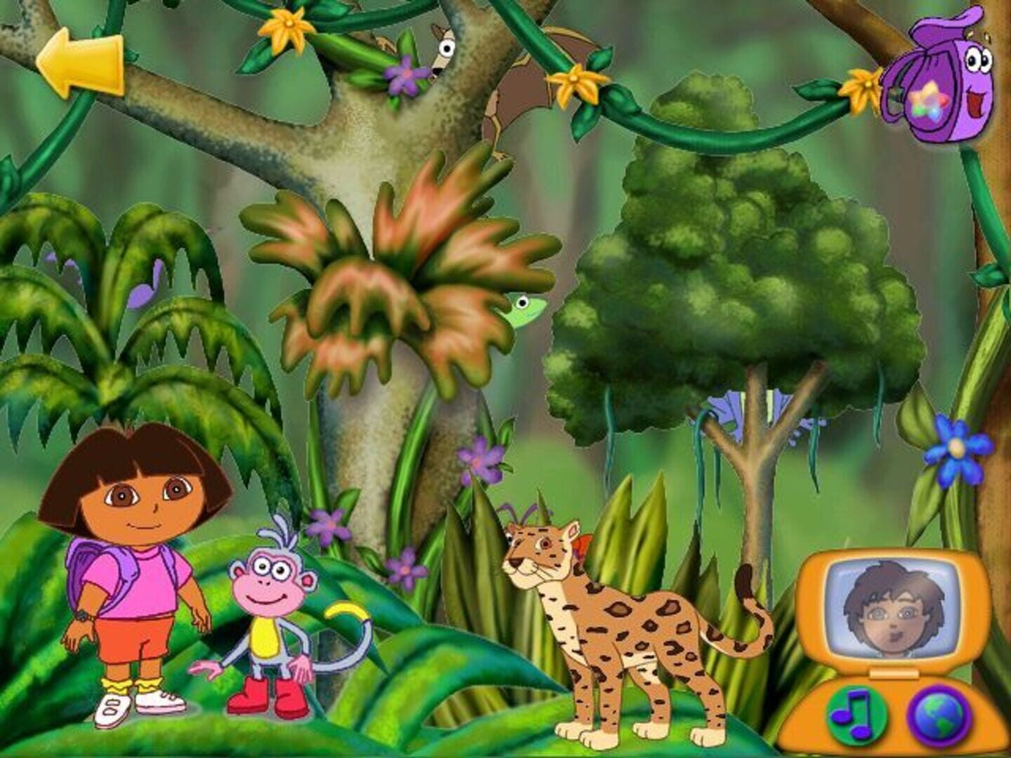 Foto do jogo Dora the Explorer: Animal Adventures