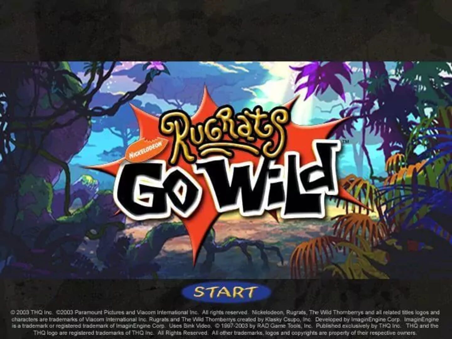 Foto do jogo Rugrats Go Wild!