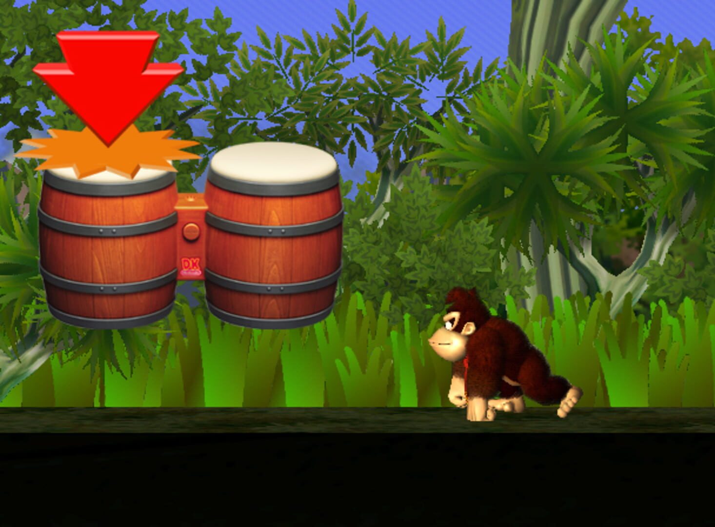 Foto do jogo Donkey Kong Jungle Beat