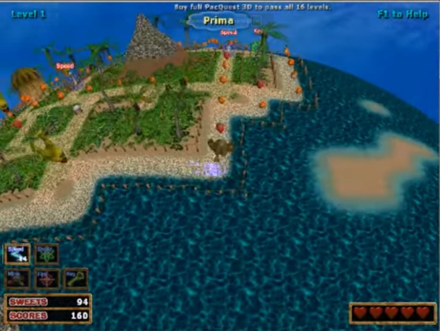 Foto do jogo Pac Quest 3D