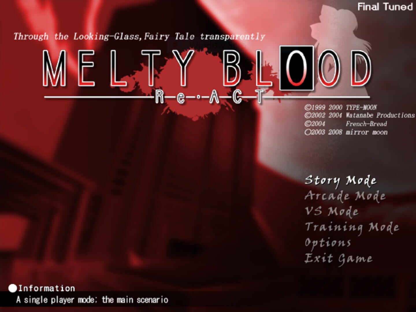 Foto do jogo Melty Blood Re-Act