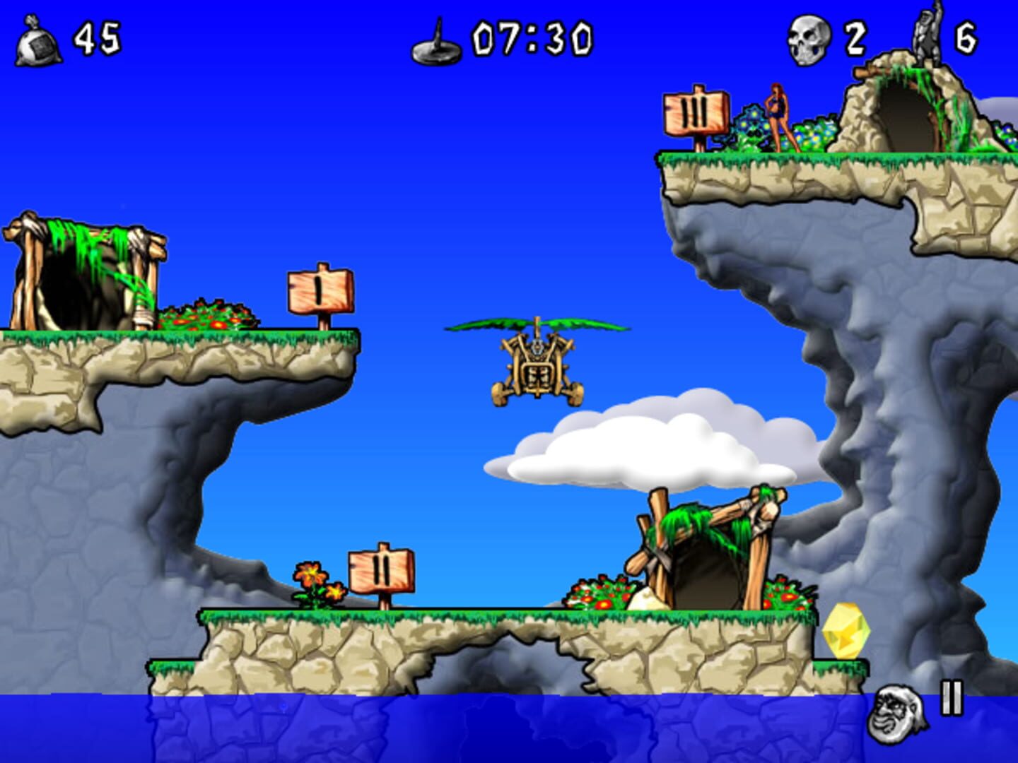Foto do jogo Stone Age Taxi