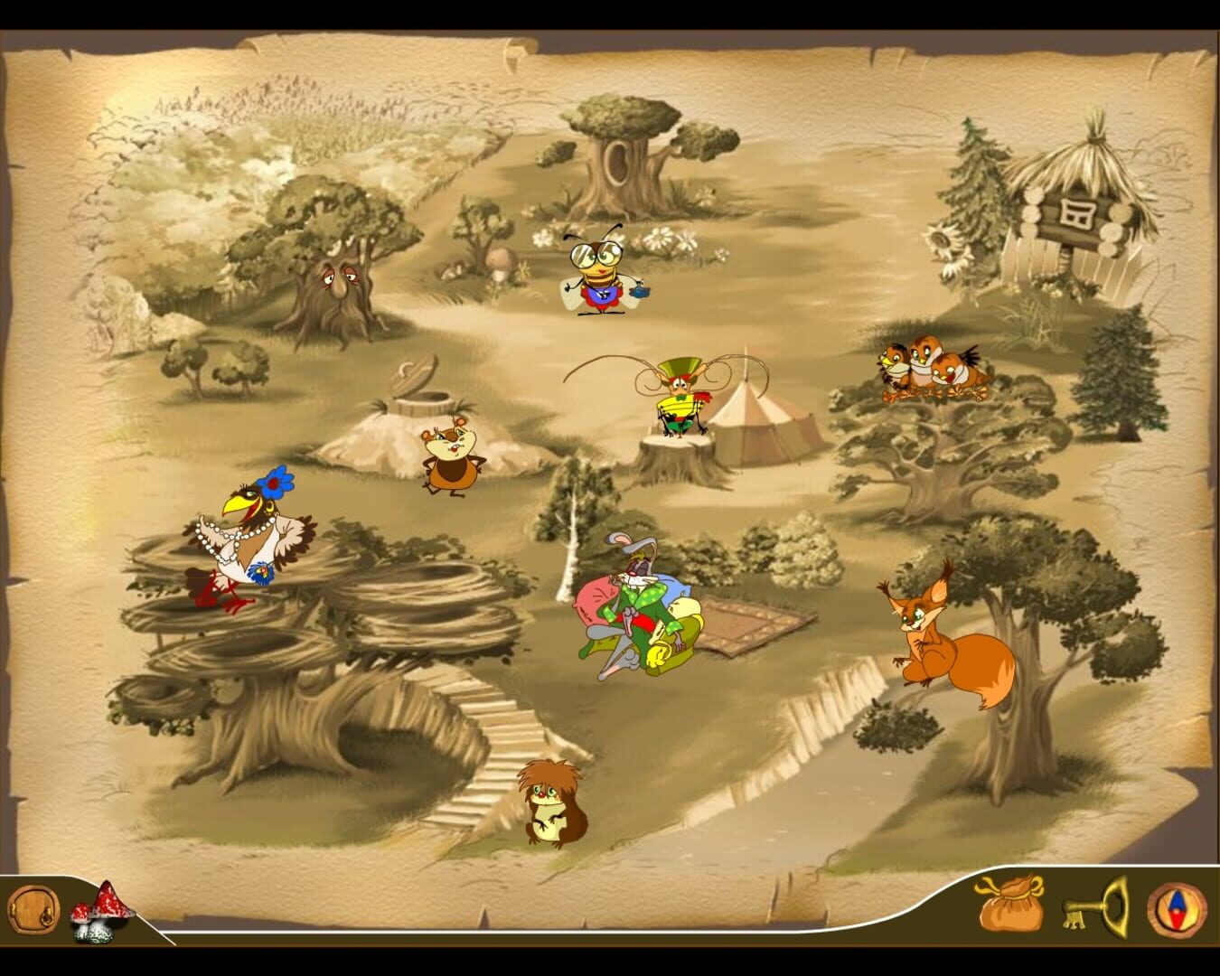 Foto do jogo Baba-Yaga. Pojdi tuda, ne znayu kuda