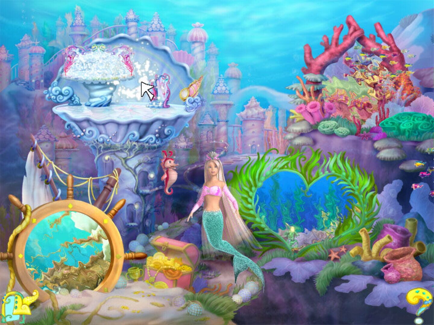 Foto do jogo Barbie Mermaid Adventure