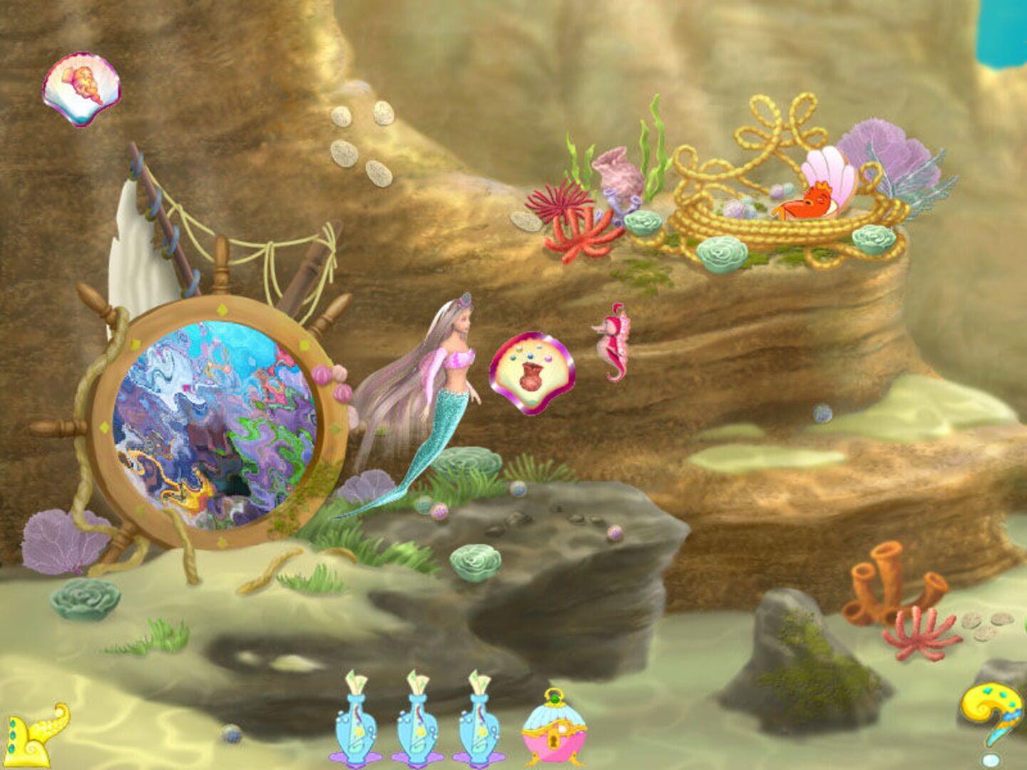 Foto do jogo Barbie Mermaid Adventure