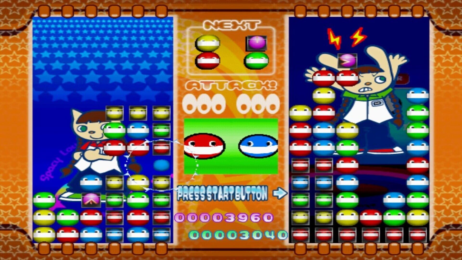 Foto do jogo Pop'n Taisen Puzzle Dama Online
