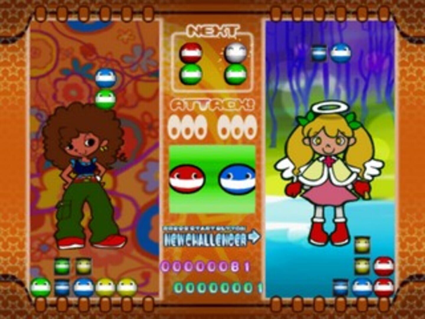 Foto do jogo Pop'n Taisen Puzzle Dama Online