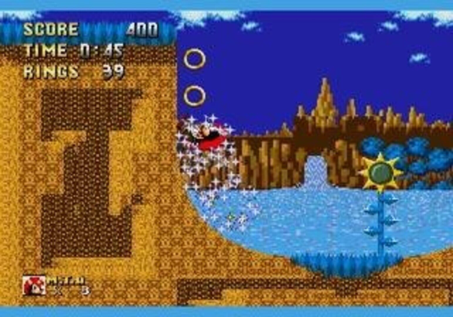 Foto do jogo Sonic Gaiden