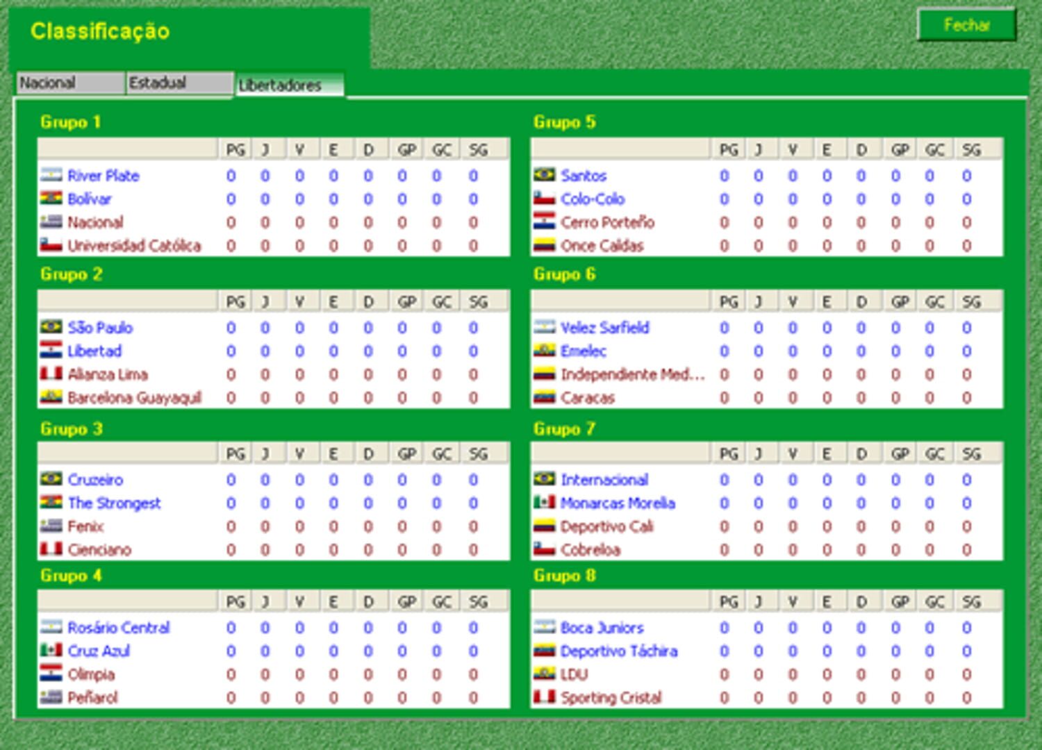 Foto do jogo BrasFoot 2004